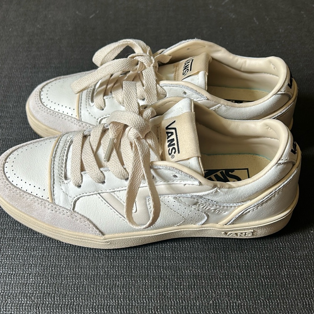 Vans Lowland Court Sneakers Marshmellow/White